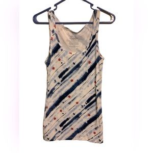 Faded Glory Juniors Red, White & Blue Tank. God Bless America 🇺🇸 Worn Once.